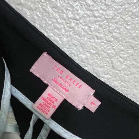 Ted Baker Jasiri Palm Tree Printed Dress Cotton Festival Tropical Beach Shorts - Picture 6 of 11